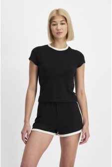 Rhiannan (She/Her) wears size S and is 175cm tall 