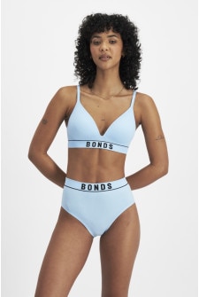 Stretch Rib Hi Waisted